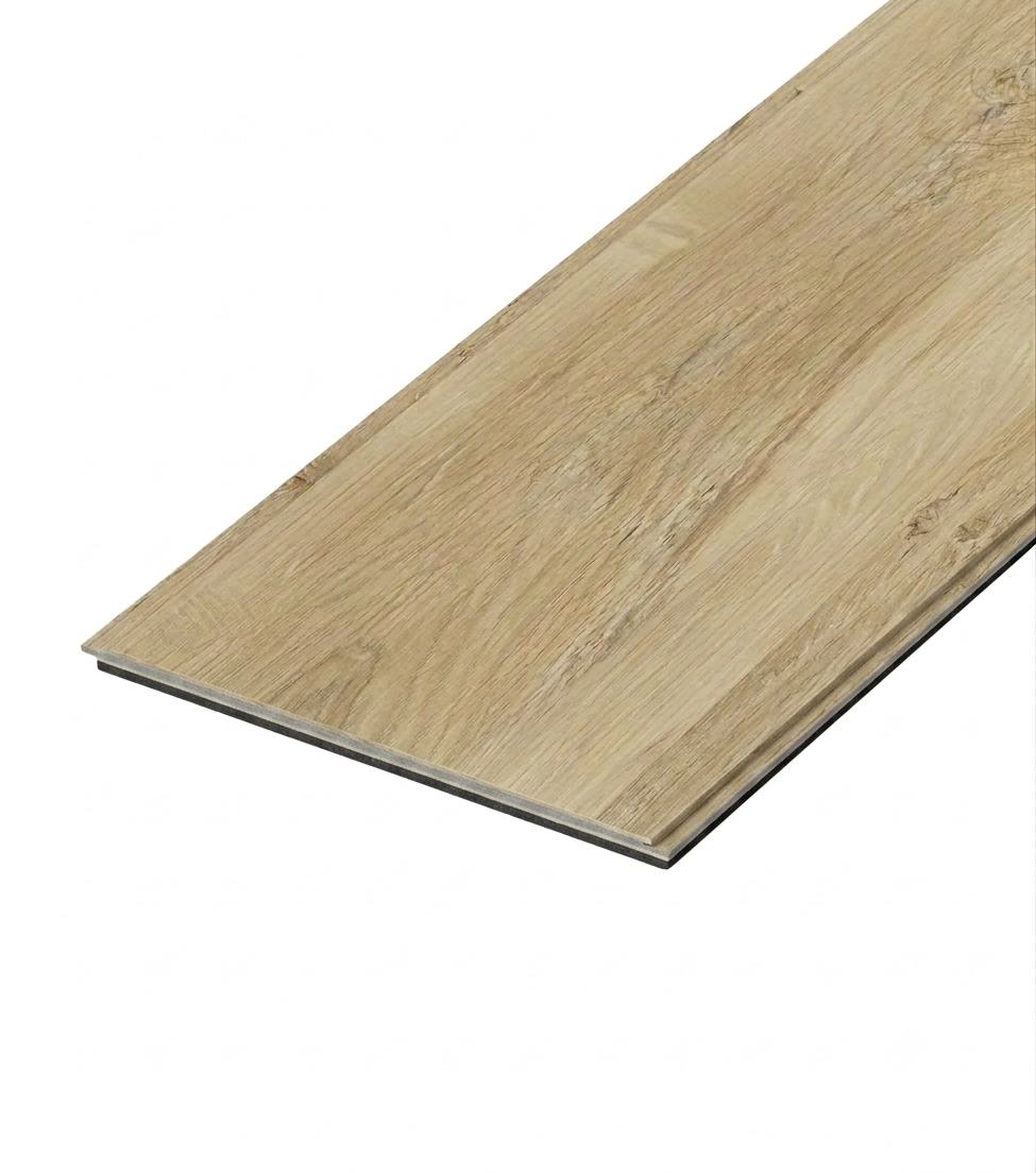 Maple Nature SPC vinyl flooring, single plank shown at an angle.