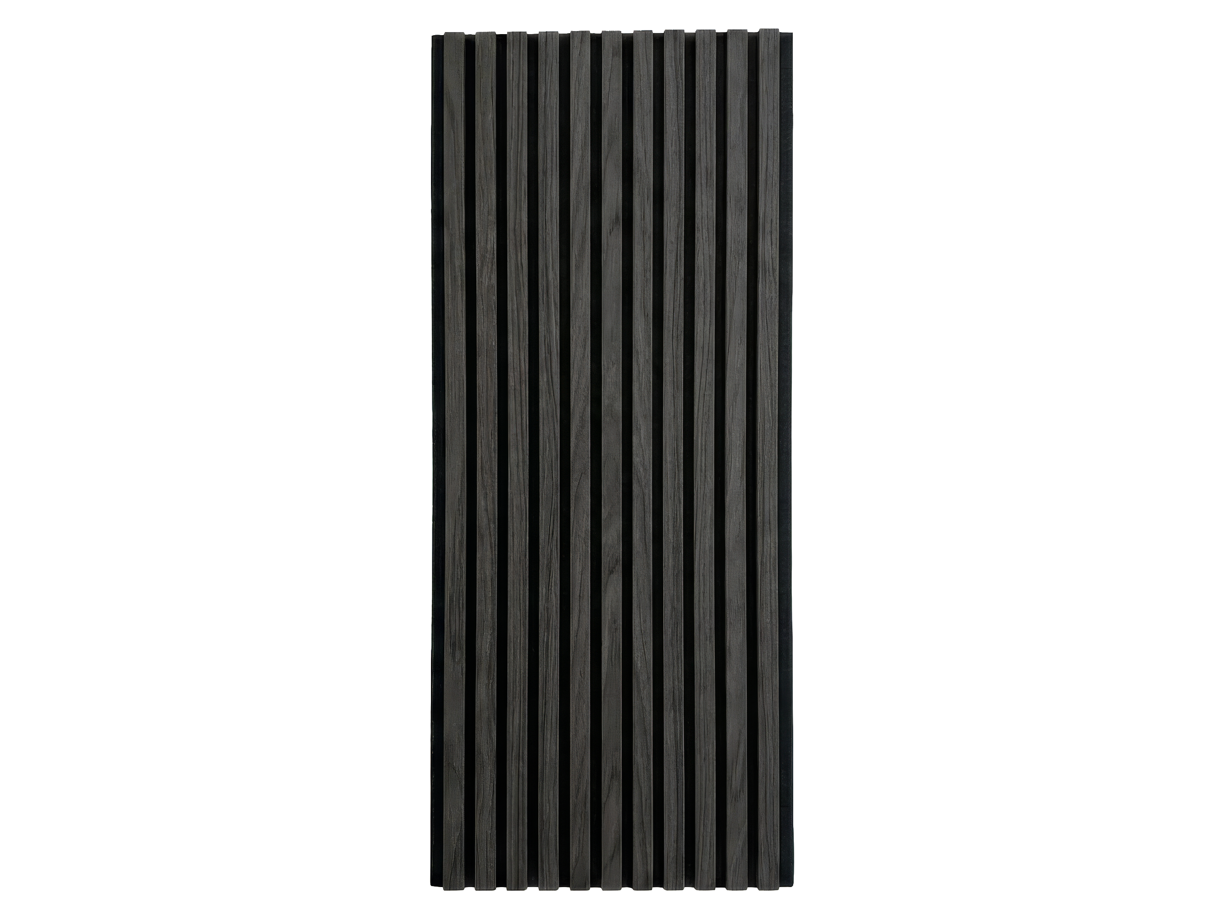 Neo Gray — full wood slat acoustic panel