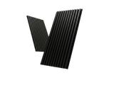 Night – Black Wood Slat Acoustic Wall Panels (2-Pack)