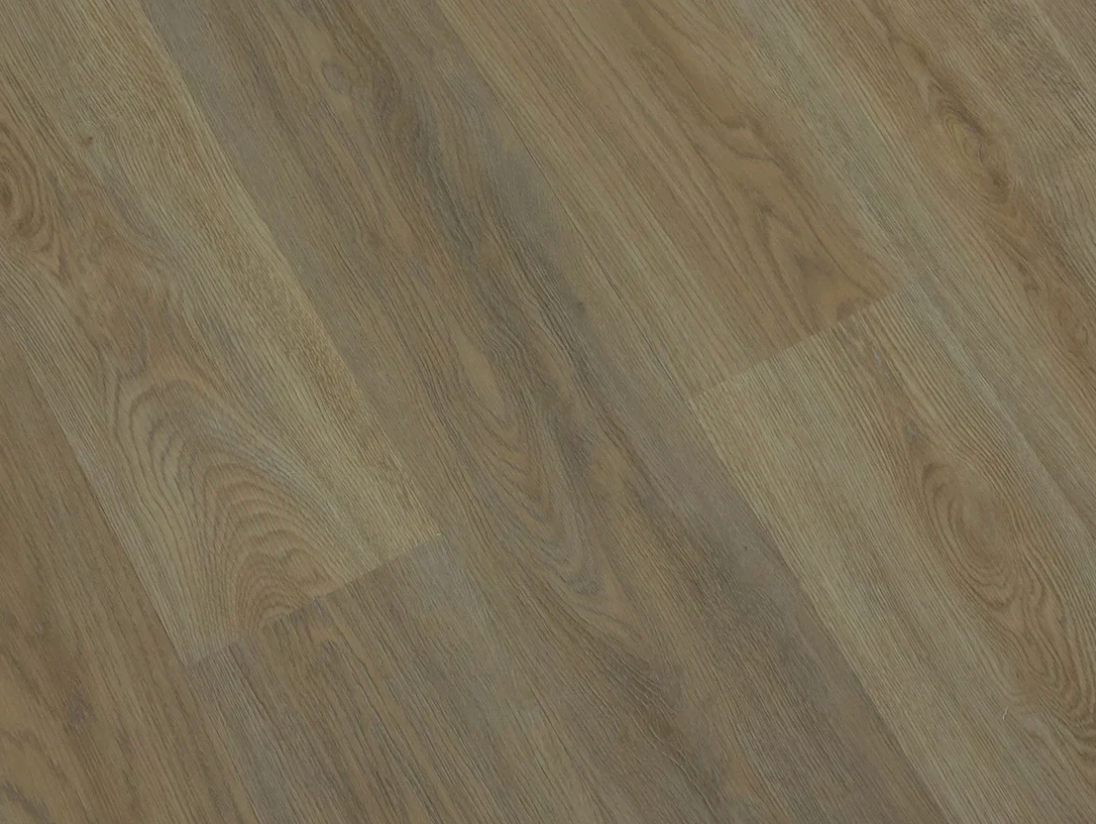 Cashmere SPC vinyl flooring, angled close-up of the grain and plank joints.