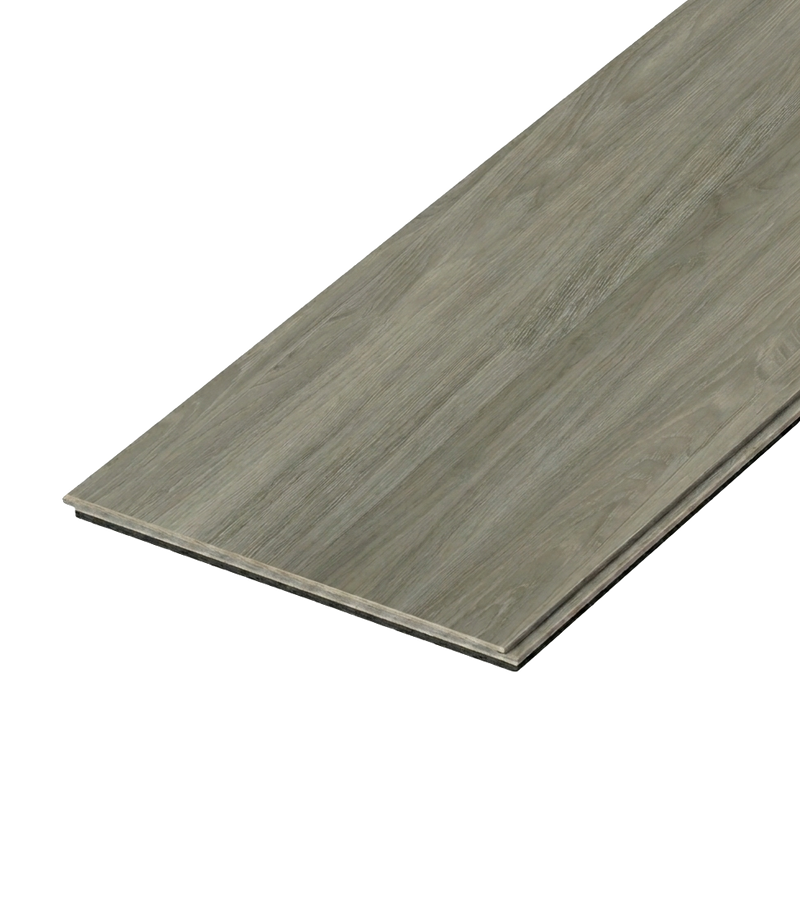 Cathedral SPC vinyl flooring, single plank shown at an angle.