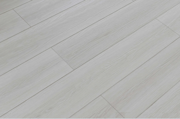 Cornsilk SPC vinyl flooring, angled close-up of the grain and plank joints.